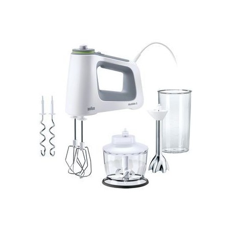 Braun MultiMix 5 HM 5137 WH Håndmixer Hvid/grå